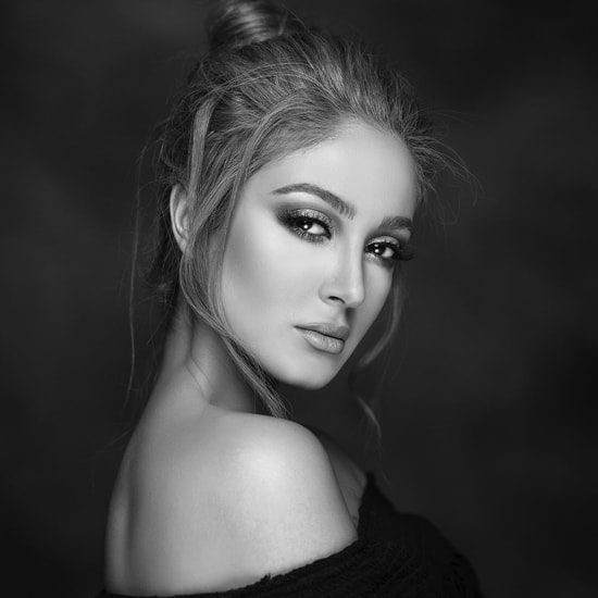 Some woman from the template